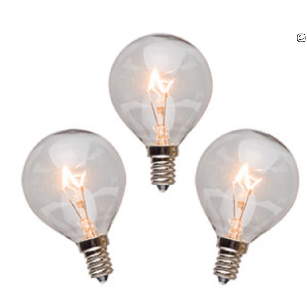 Scentsy 3 Pack Replacement 25 watt Bulbs NWT
